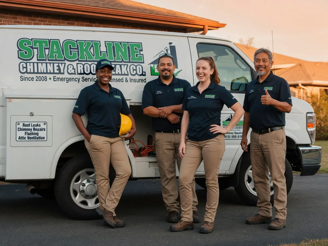Chimney flashing repair company in Gandeeville, WV